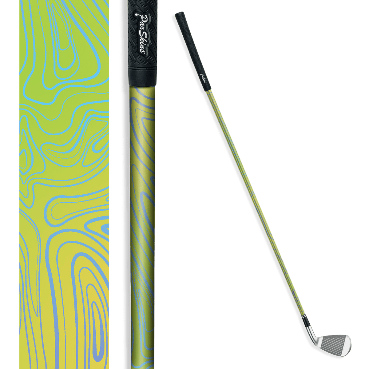 Iron + Putter Shaft Damascus Carnival Skin