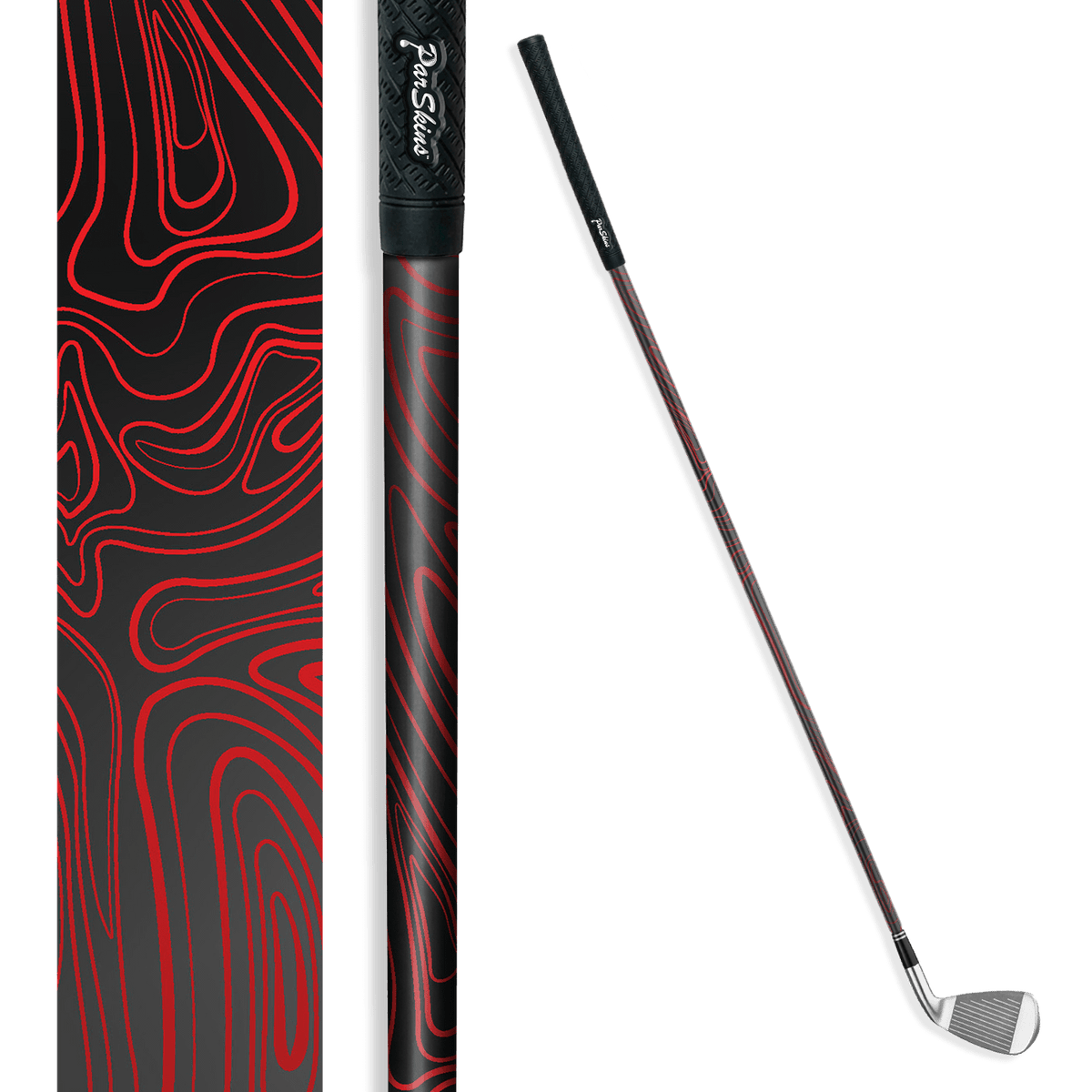 Iron + Putter Shaft Damascus Red Skin