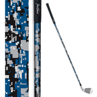 Iron + Putter Shaft Digital Blue Tiger Skin