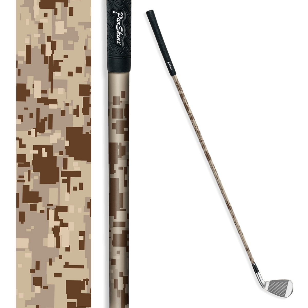 Iron + Putter Shaft Digital Desert Skin