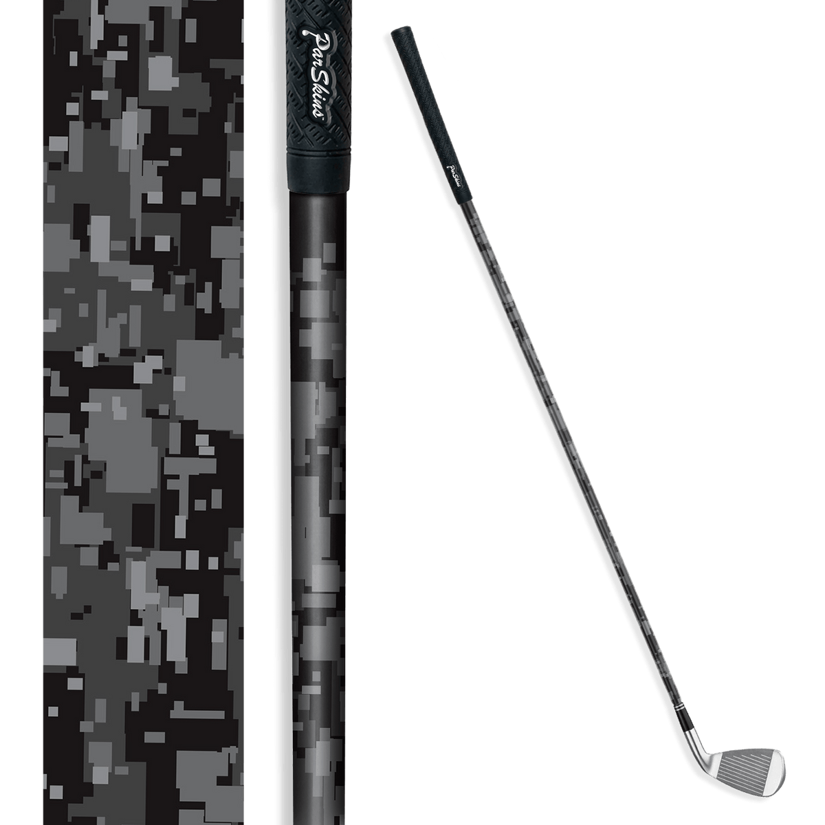 Iron + Putter Shaft Digital Midnight Skin