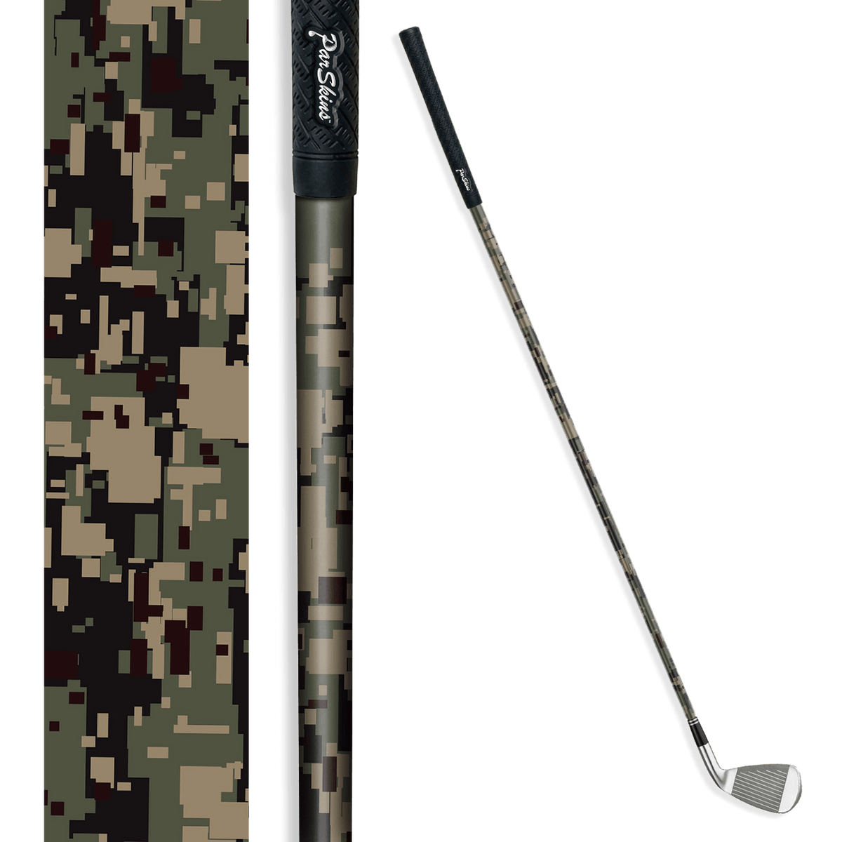 Iron + Putter Shaft Digital Militant Blood Skin