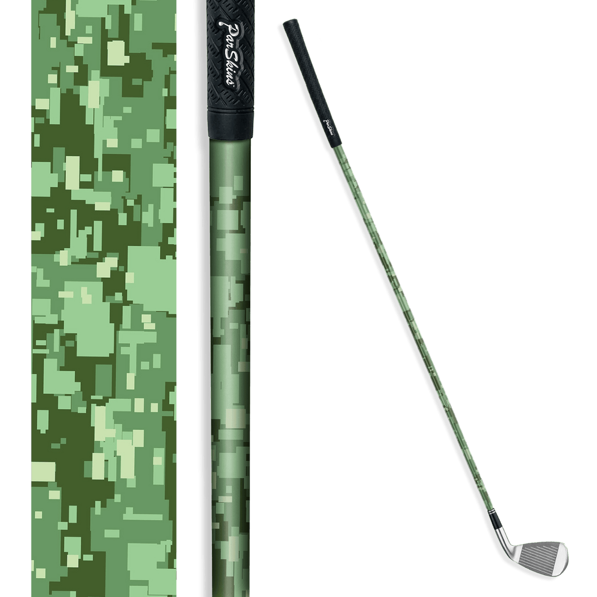 Iron + Putter Shaft Digital Pistachio Skin