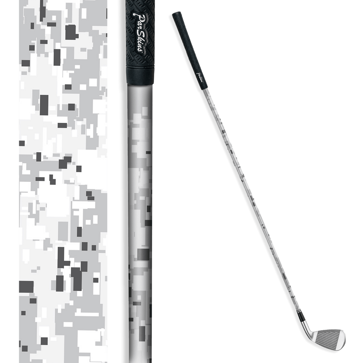 Iron + Putter Shaft Digital Snow Skin