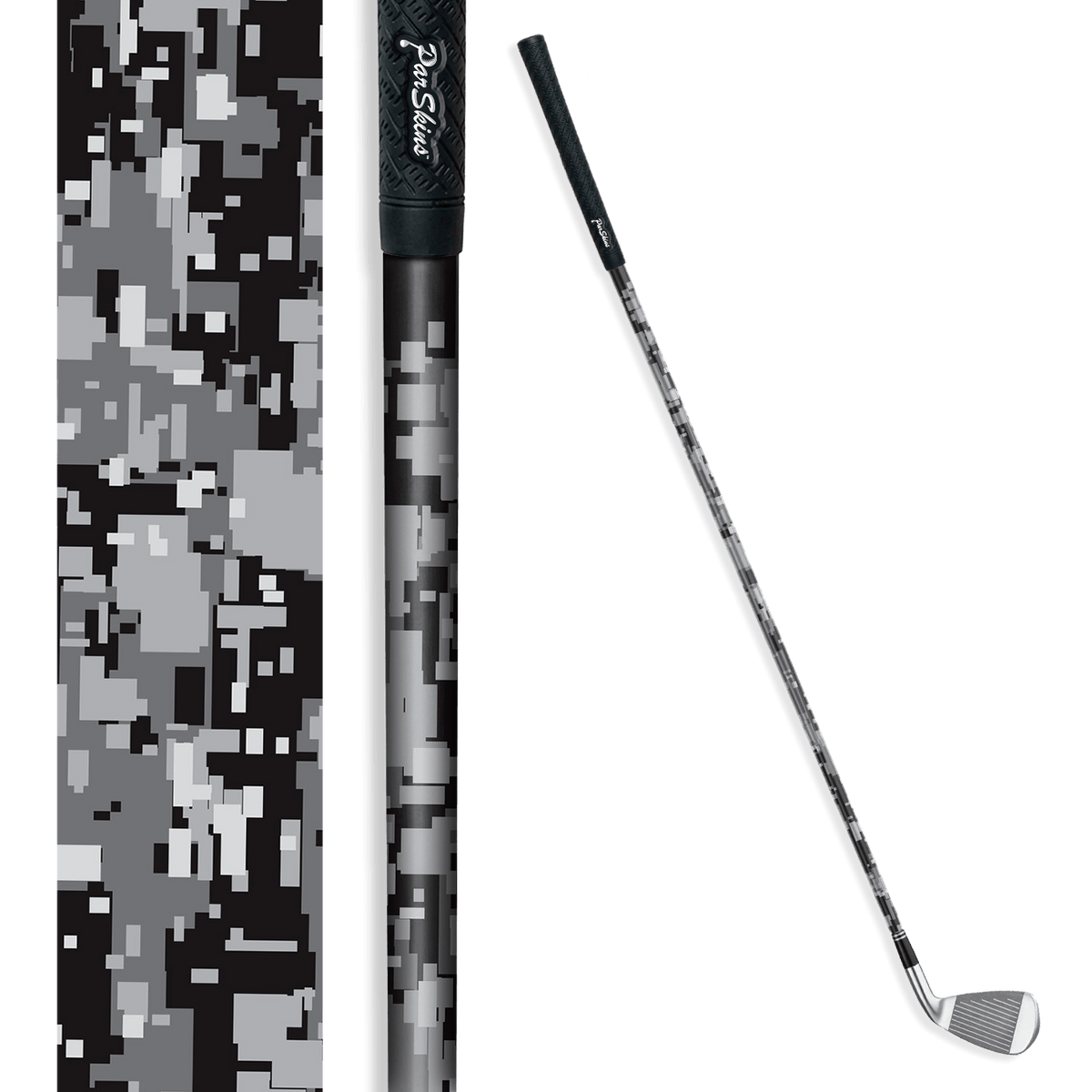 Iron + Putter Shaft Digital Urban Night Skin