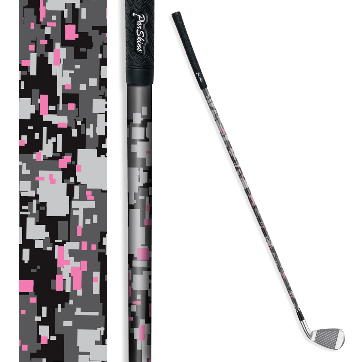 Iron + Putter Shaft Digital Urban Pink Skin