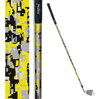 Iron + Putter Shaft Digital Yellow Tiger Skin