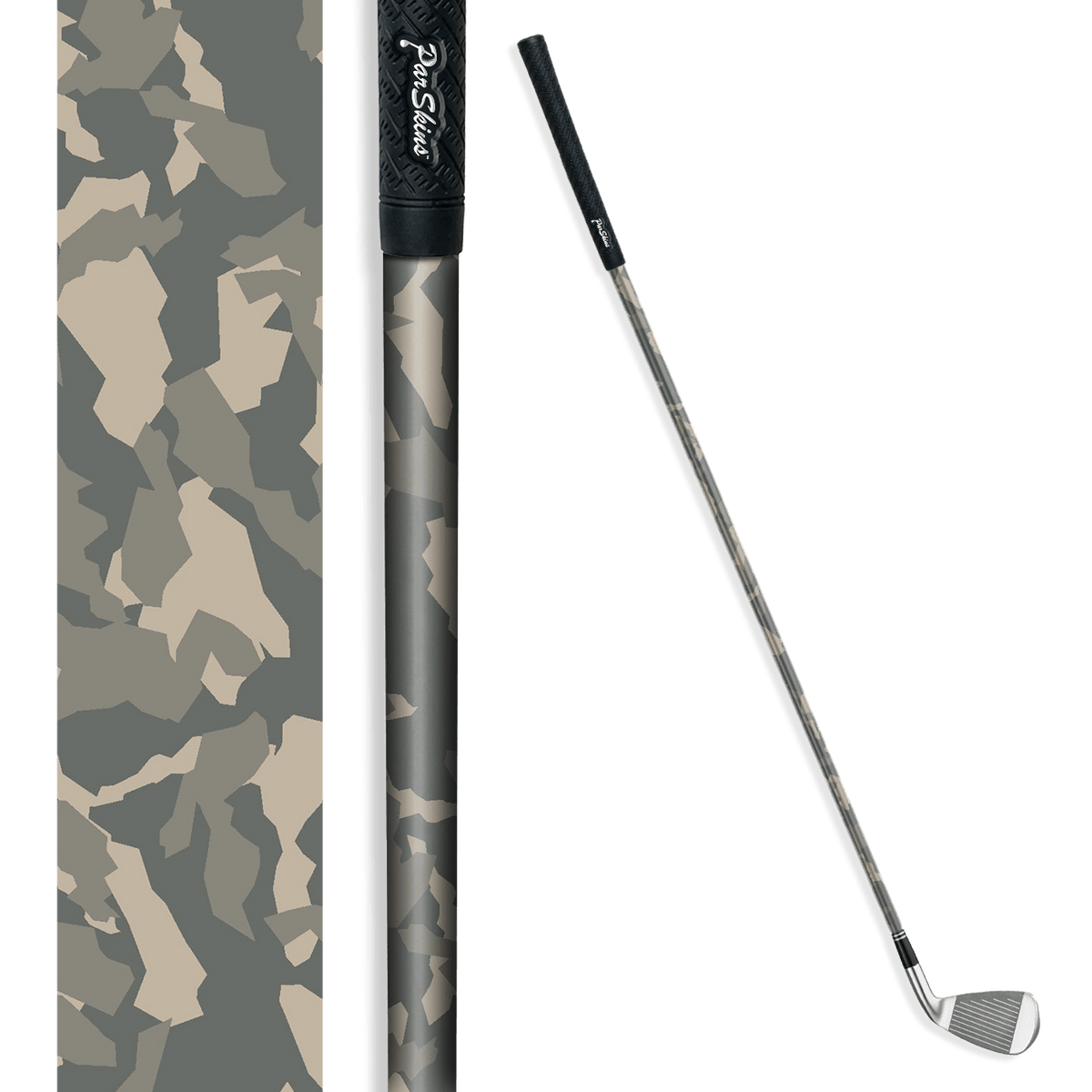 Iron + Putter Shaft Erratic Army Skin