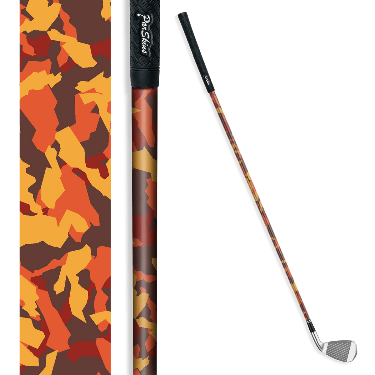 Iron + Putter Shaft Erratic Autumn Skin