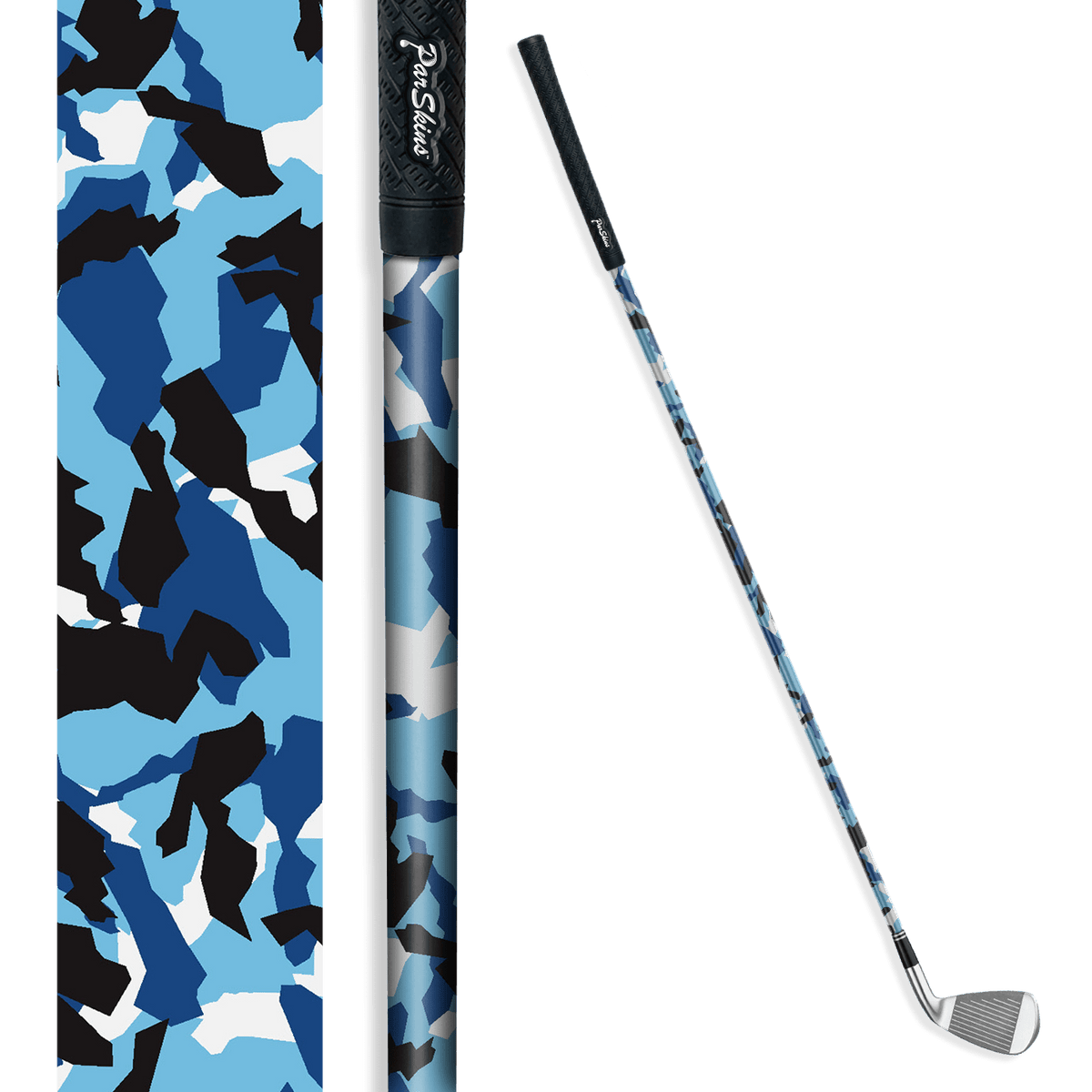 Iron + Putter Shaft Erratic Baby Blue Skin