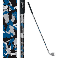 Iron + Putter Shaft Erratic Blue Tiger Skin