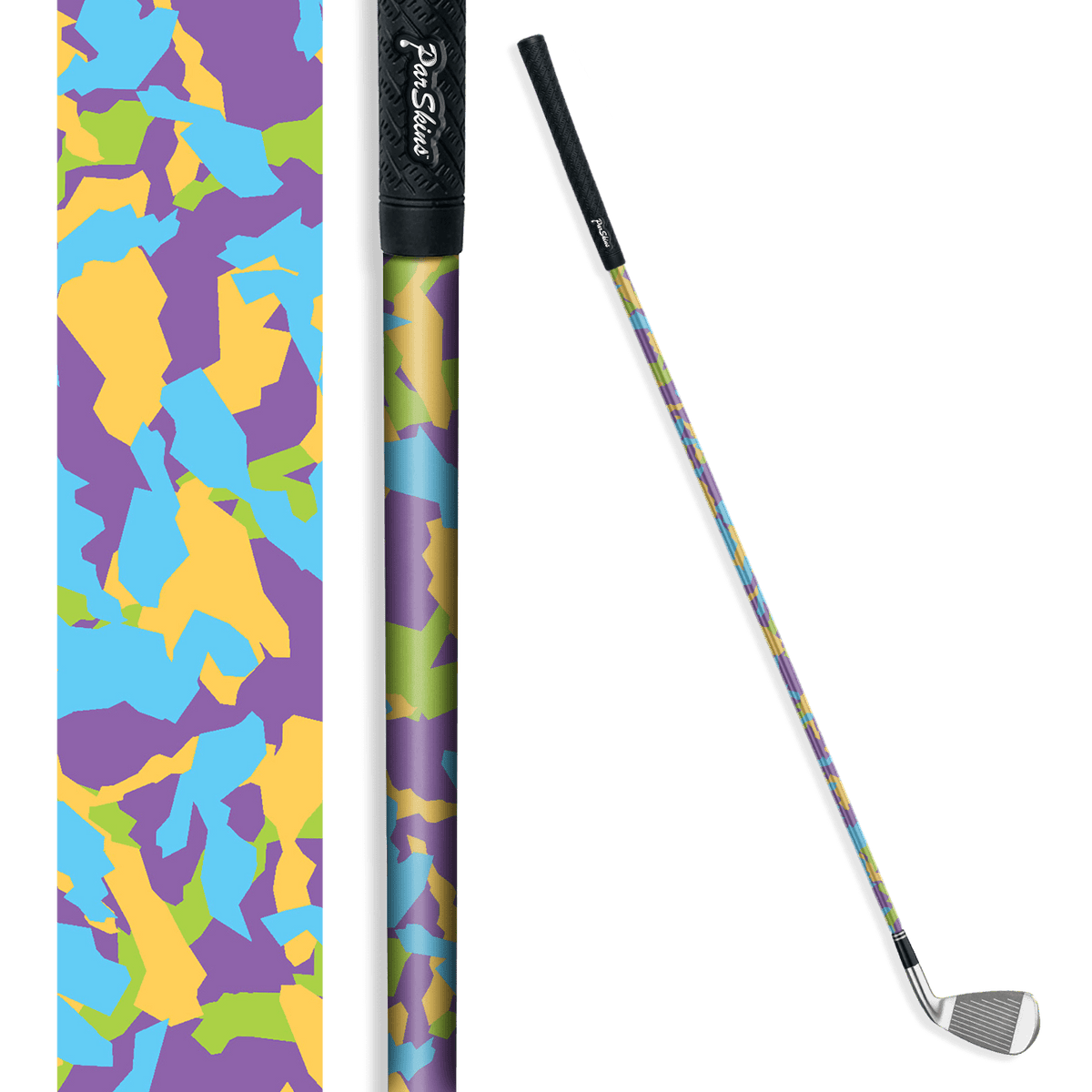Iron + Putter Shaft Erratic Carnival Skin