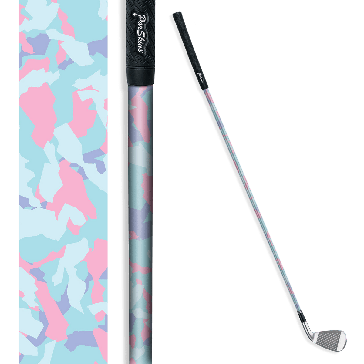 Iron + Putter Shaft Erratic Cotton Candy Skin