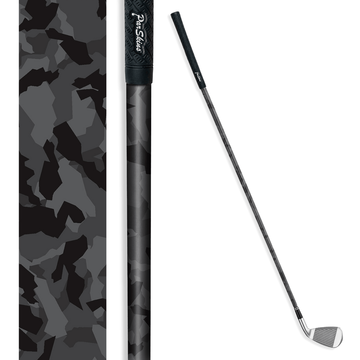 Iron + Putter Shaft Erratic Elite Black Skin