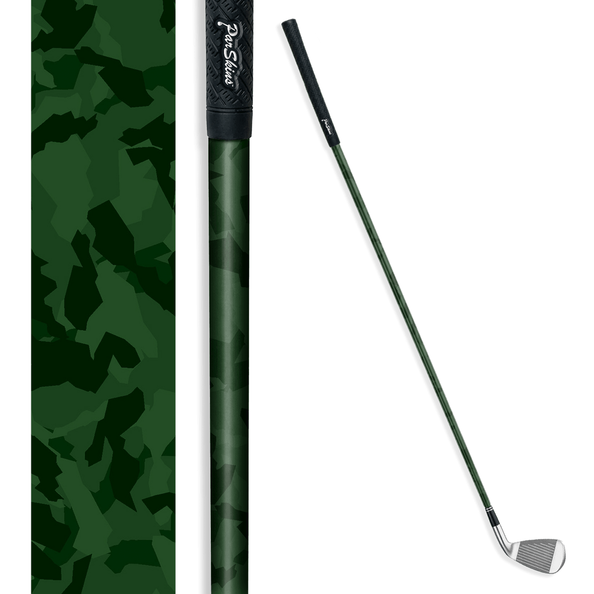 Iron + Putter Shaft Erratic Elite Green Skin
