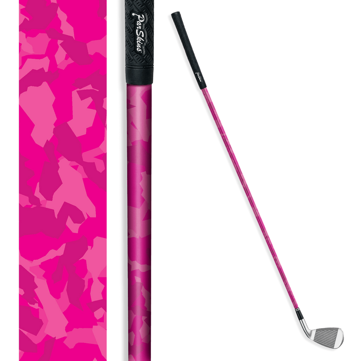 Iron + Putter Shaft Erratic Elite Magenta Skin