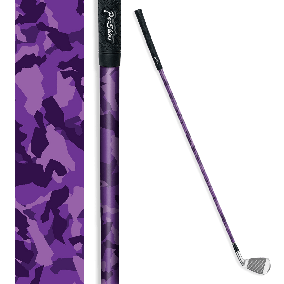 Iron + Putter Shaft Erratic Elite Purple Skin