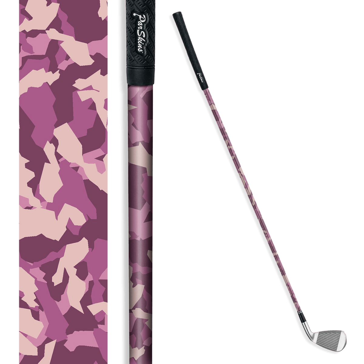 Iron + Putter Shaft Erratic Floral Skin
