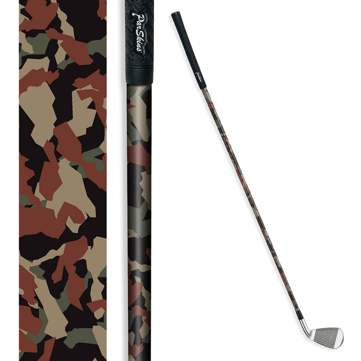 Iron + Putter Shaft Erratic Militant Copper Skin