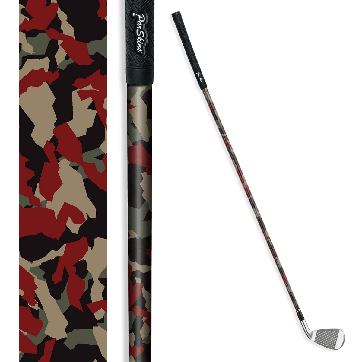 Iron + Putter Shaft Erratic Militant Red Skin