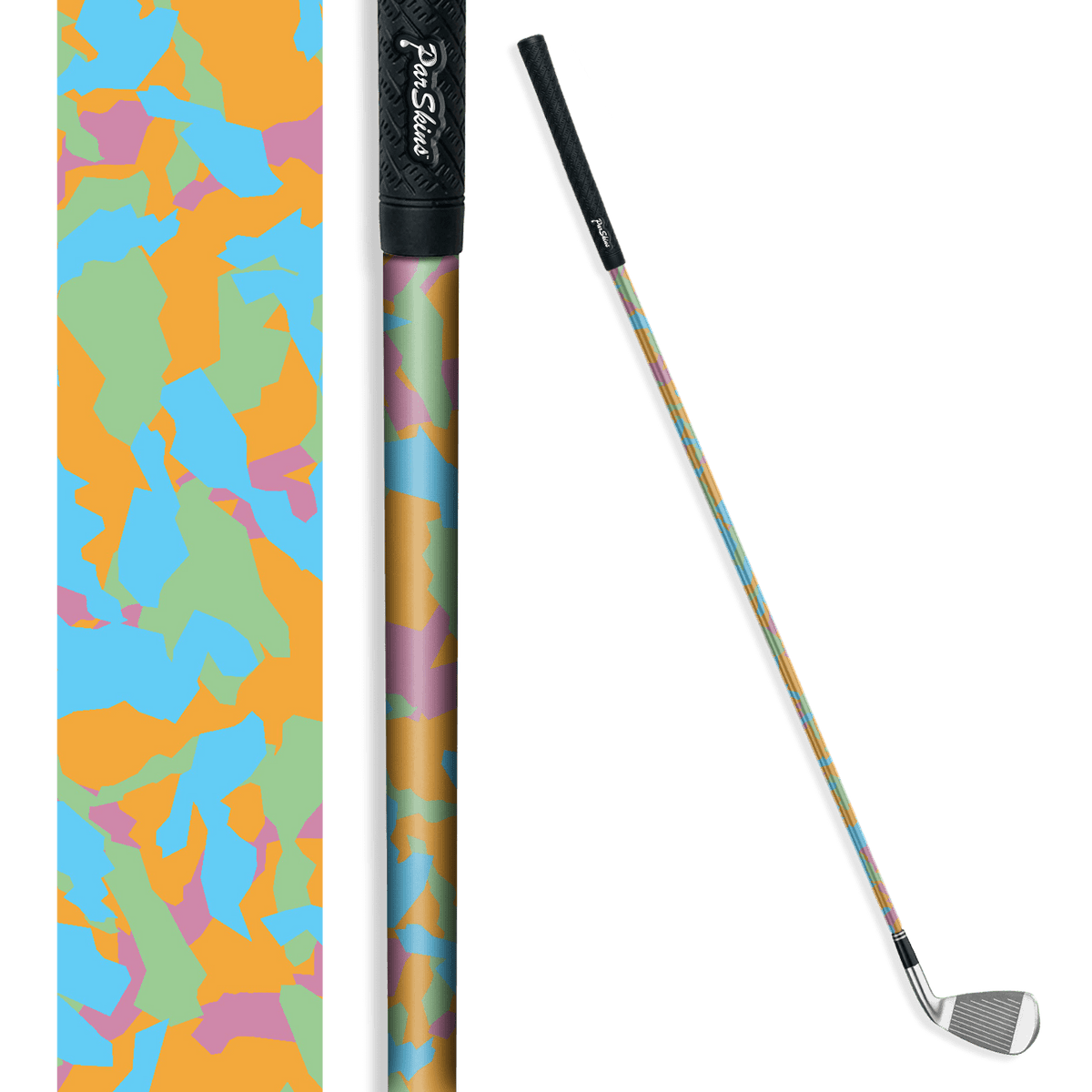 Iron + Putter Shaft Erratic Sherbert Skin