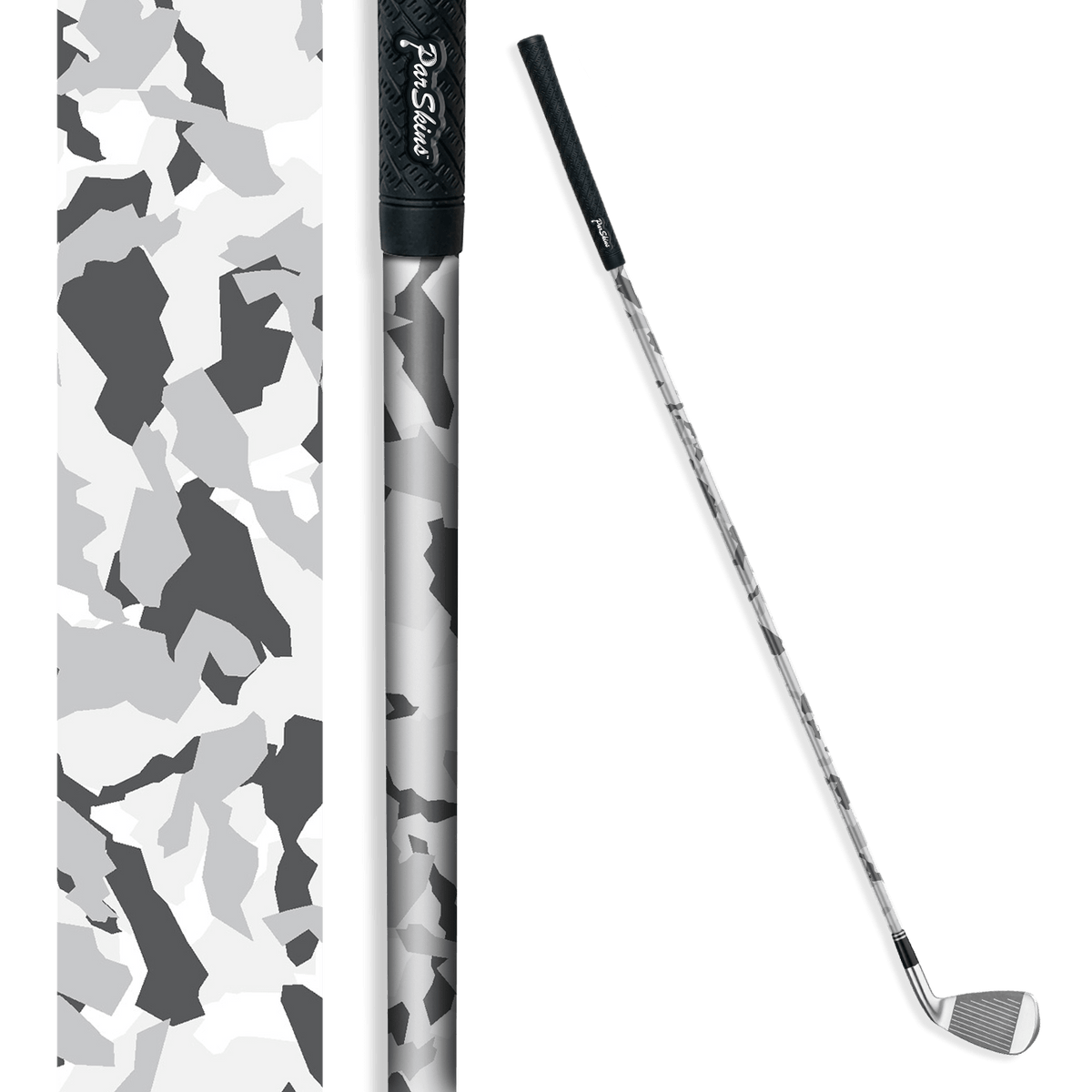 Iron + Putter Shaft Erratic Snow Skin