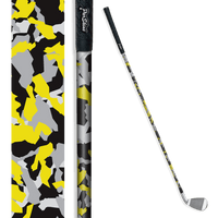 Iron + Putter Shaft Erratic Yellow Tiger Skin