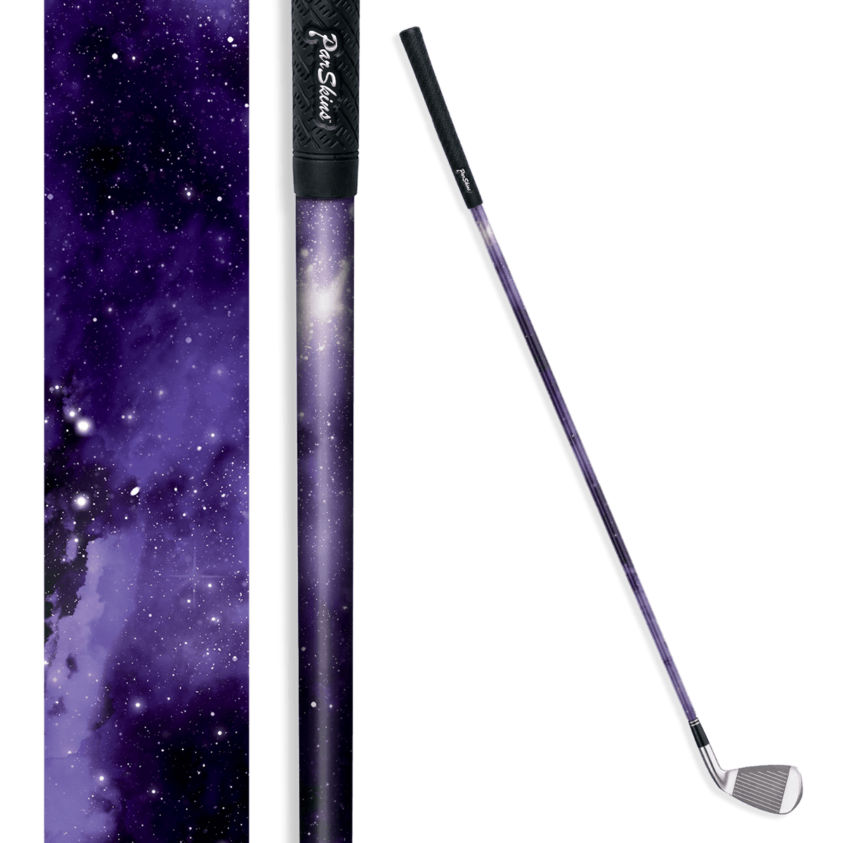 Iron + Putter Shaft Galaxy Dark Matter Skin