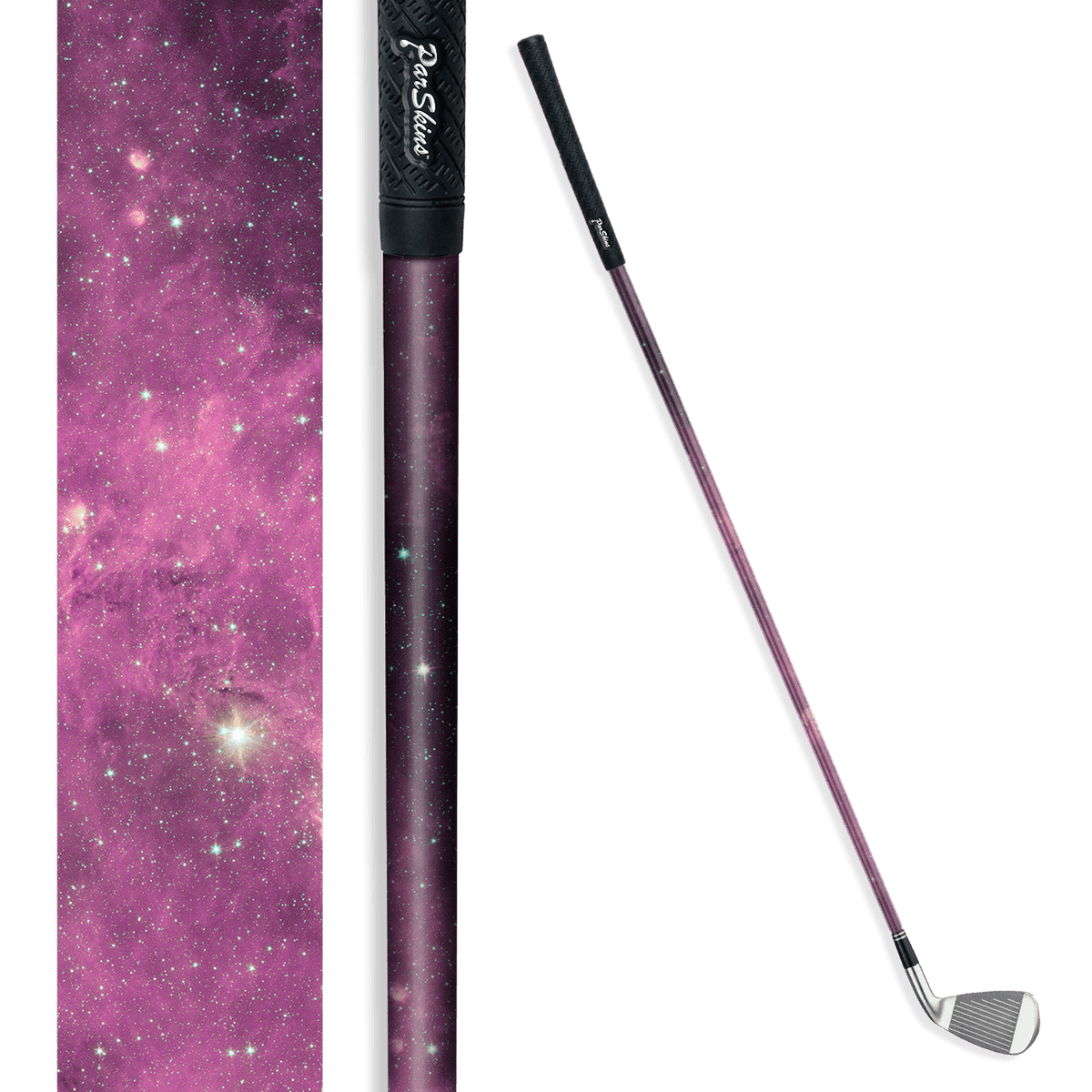 Iron + Putter Shaft Galaxy Purple Nebula Skin