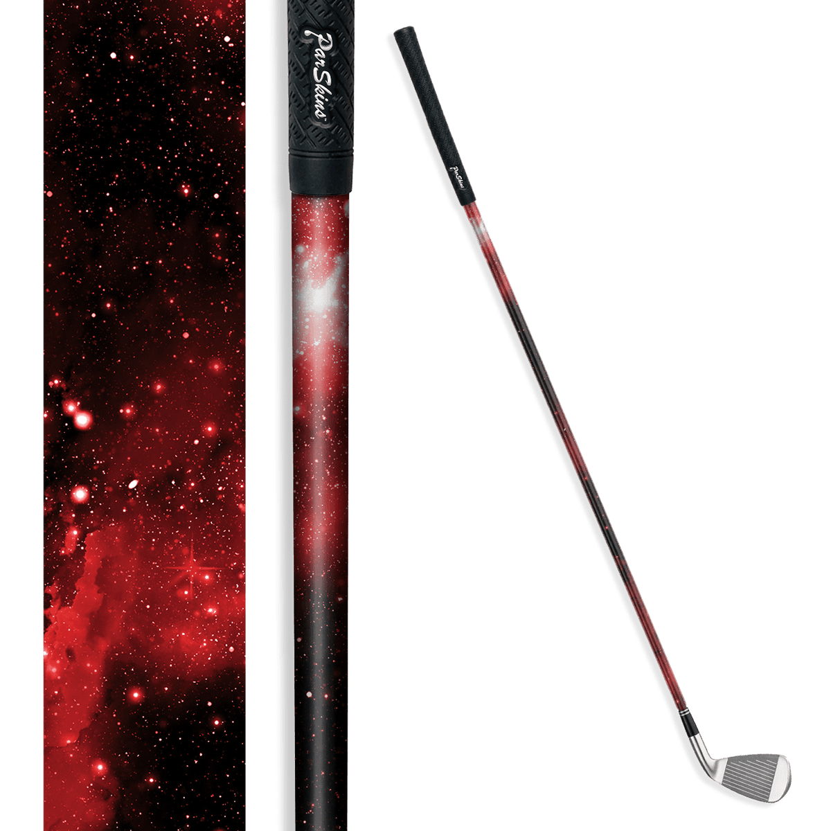 Iron + Putter Shaft Galaxy Red Skin