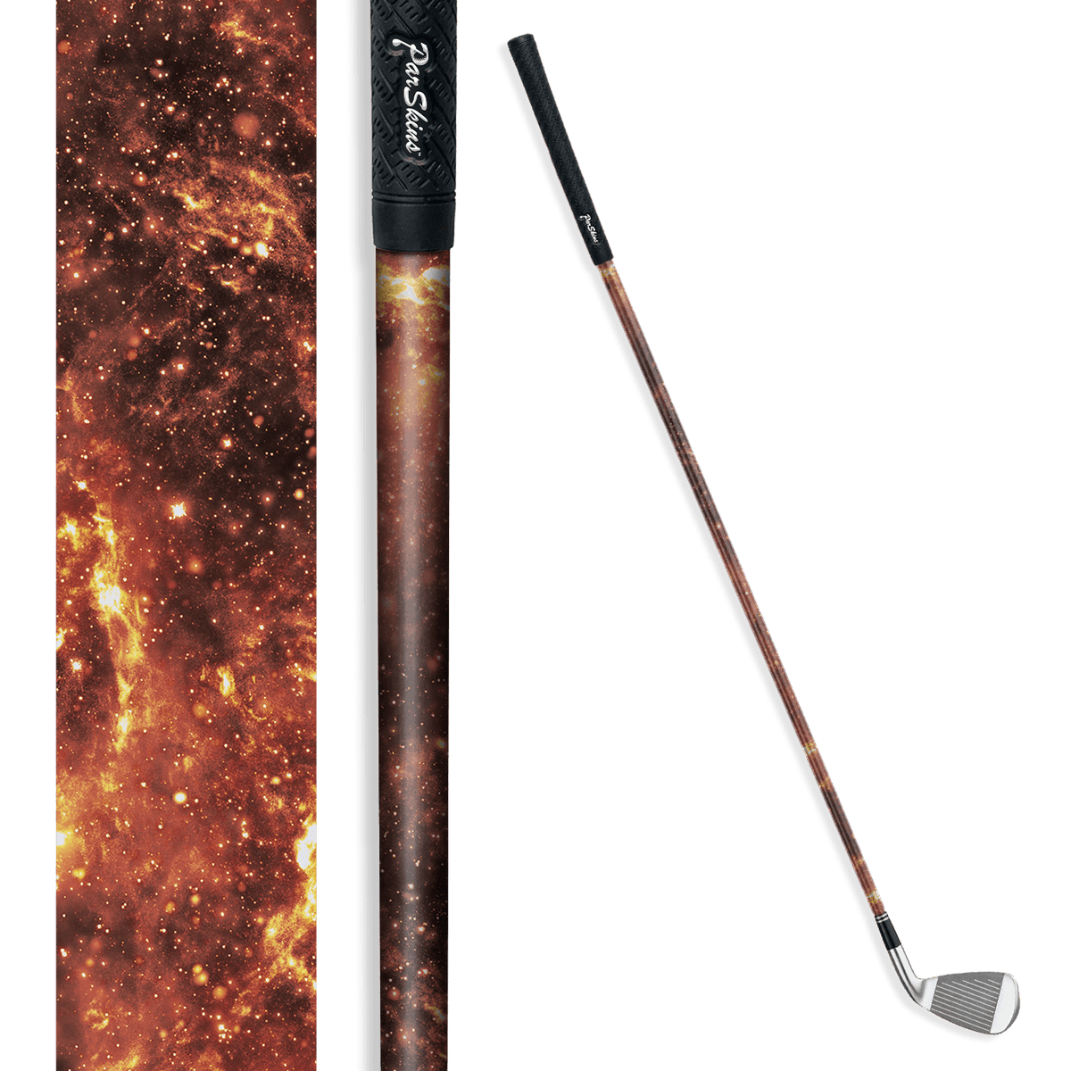Iron + Putter Shaft Galaxy Solar Flare Skin