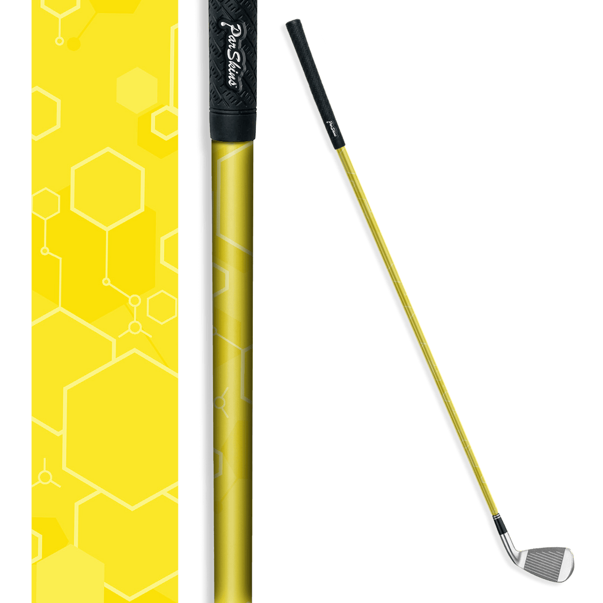 Iron + Putter Shaft Hex DNA Elite Yellow Skin
