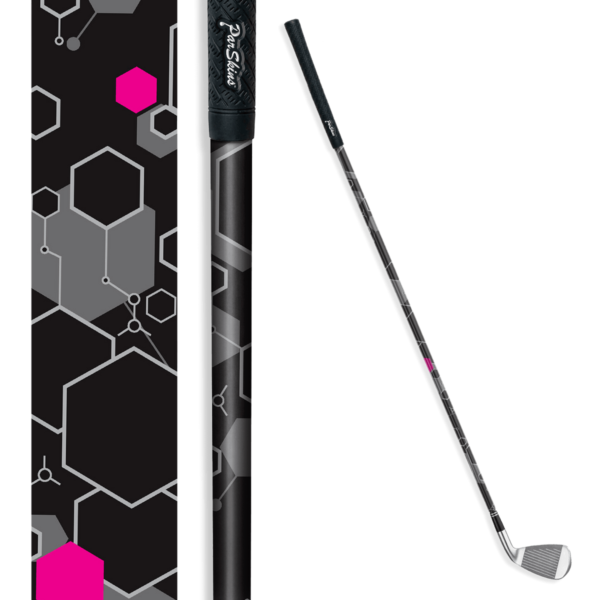 Iron + Putter Shaft Hex DNA Magenta Skin