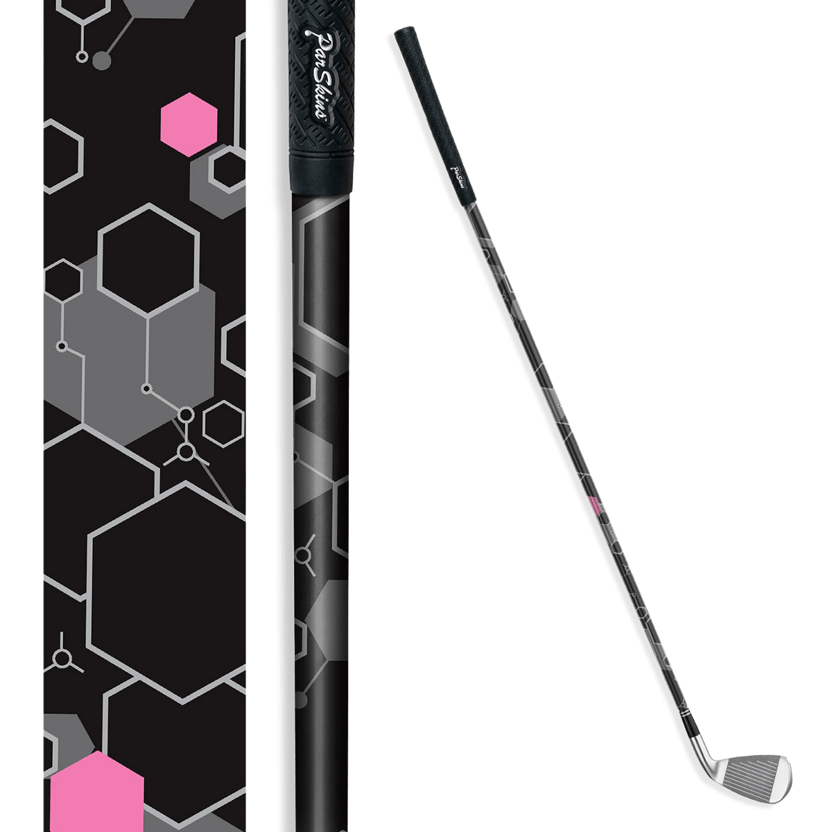 Iron + Putter Shaft Hex DNA Pink Skin