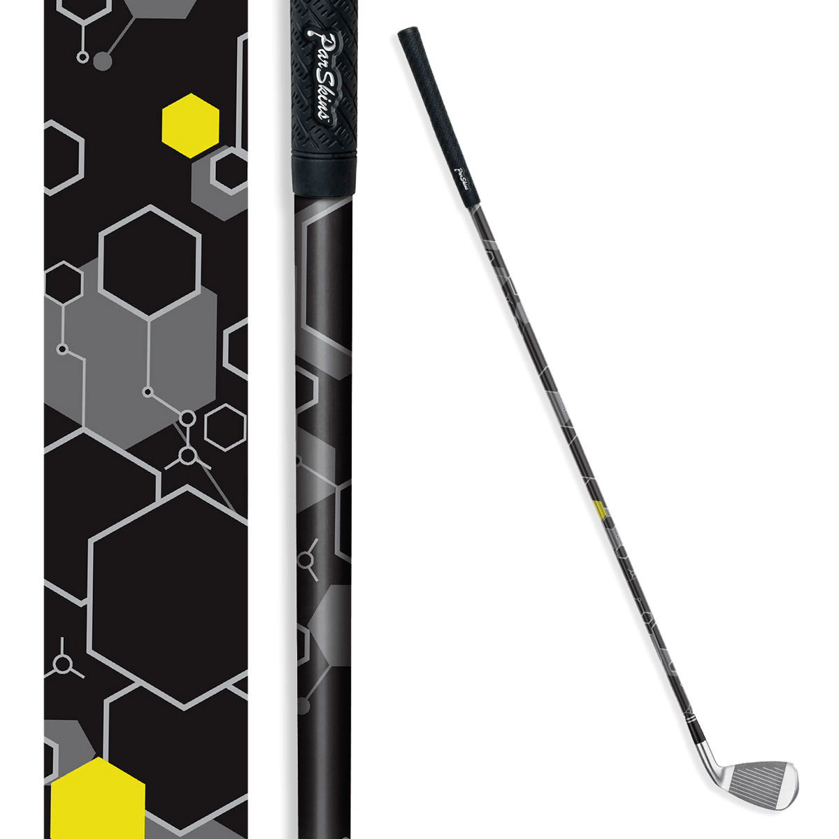 Iron + Putter Shaft Hex DNA Yellow Skin