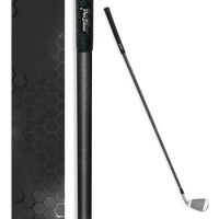 Iron + Putter Shaft Hex Electric Black Skin