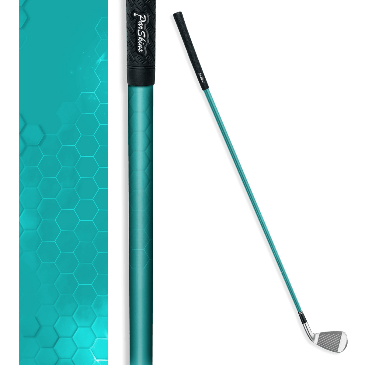 Iron + Putter Shaft Hex Electric Tiffany Blue Skin