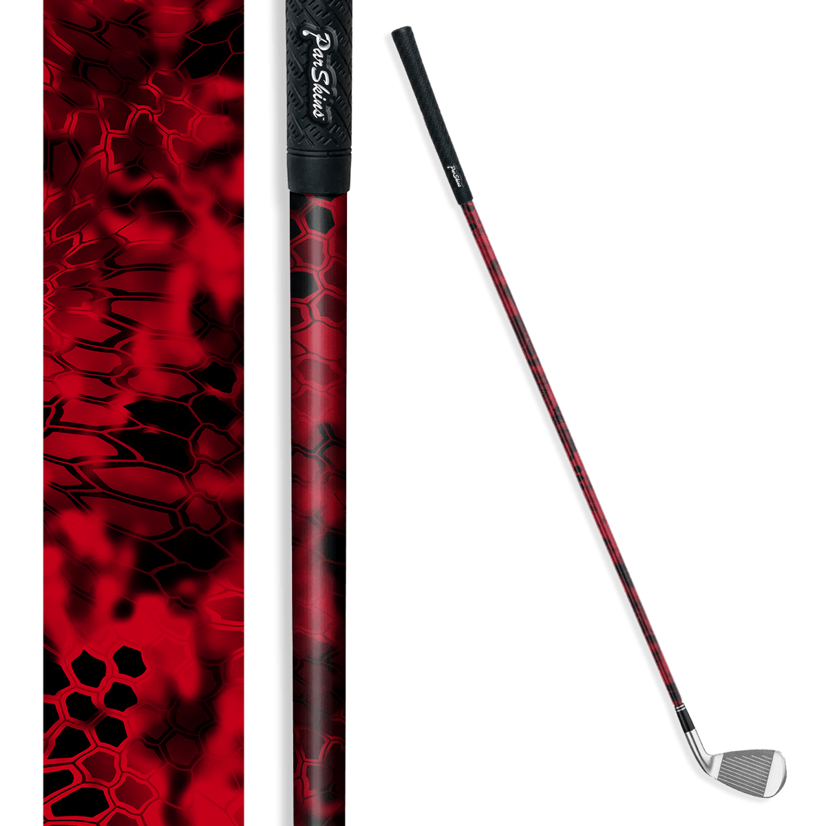 Iron + Putter Shaft Kryptek Diablo Skin