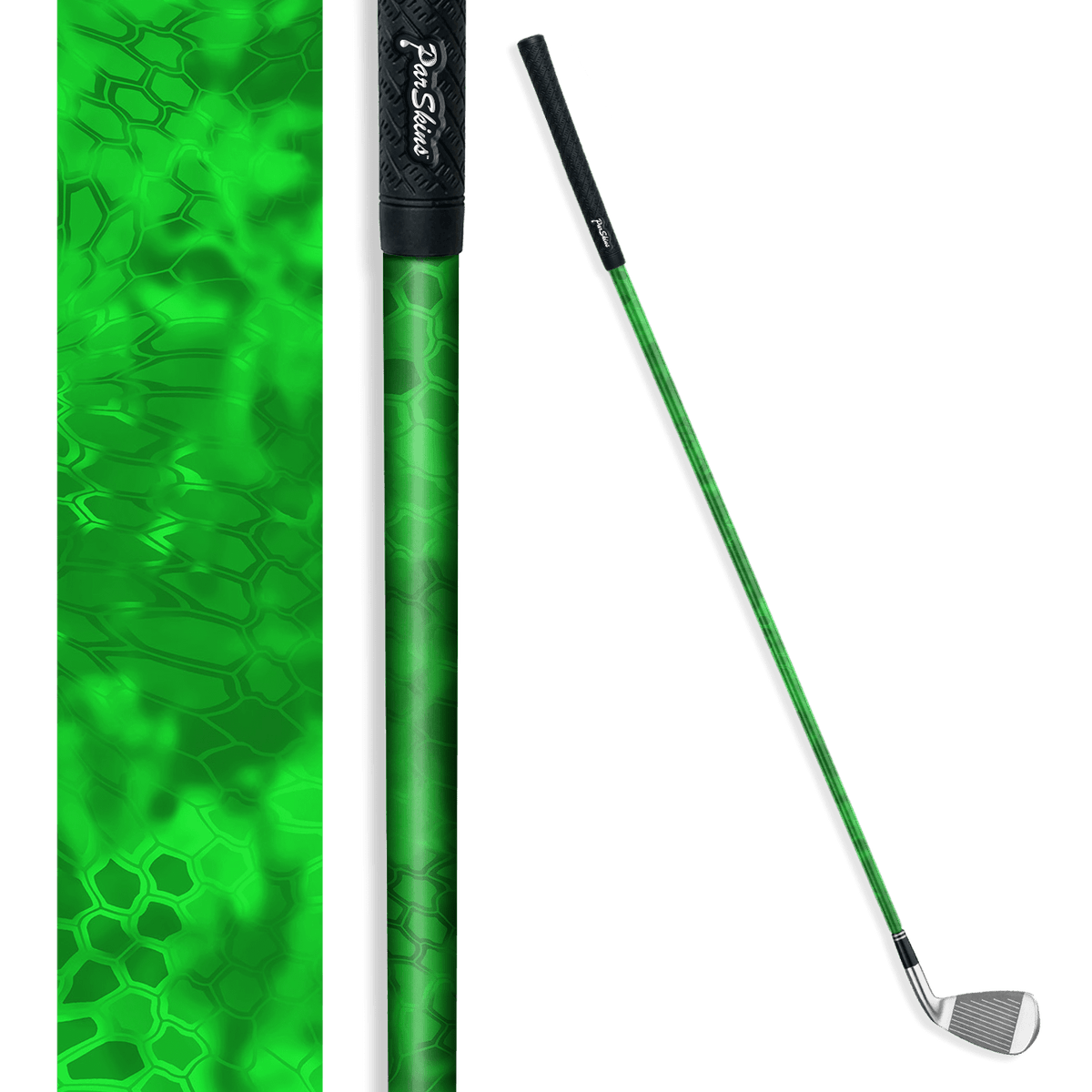 Iron + Putter Shaft Kryptek Green Skin