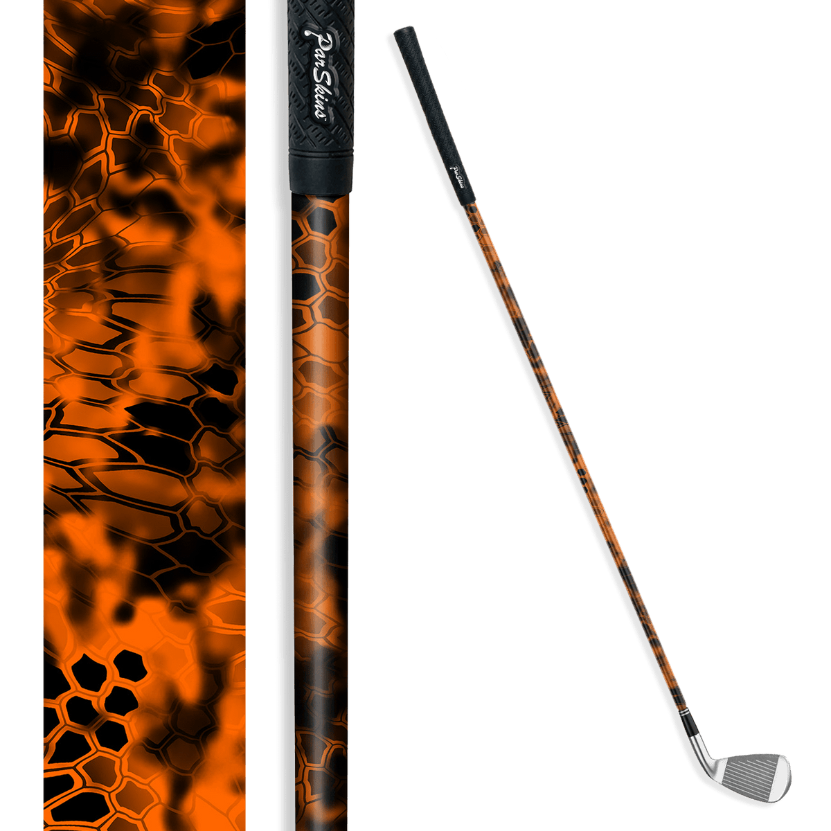 Iron + Putter Shaft Kryptek Inferno Skin