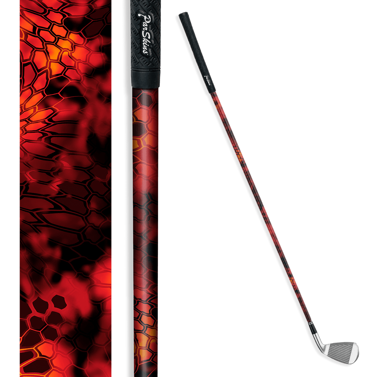 Iron + Putter Shaft Kryptek Lava Skin