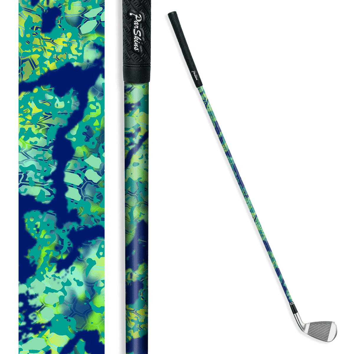 Iron + Putter Shaft Kryptek Obskura MahiMahi Skin