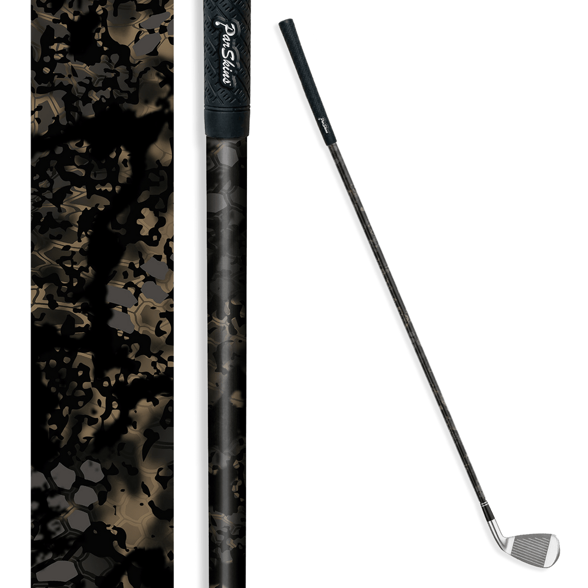 Iron + Putter Shaft Kryptek Obskura Nox Skin