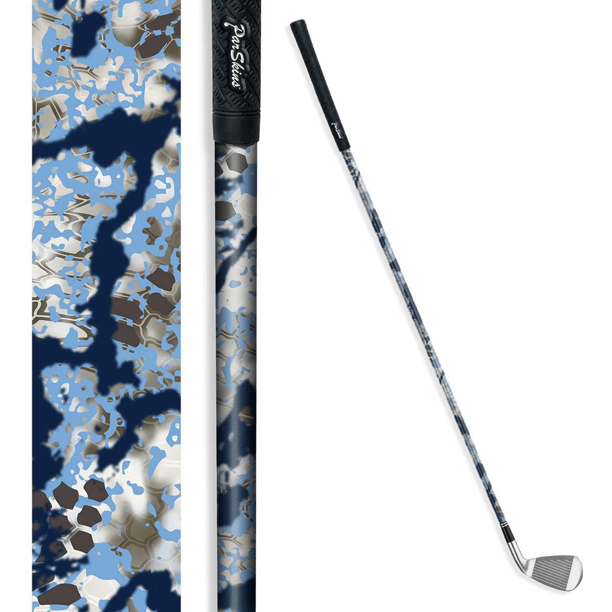 Iron + Putter Shaft Kryptek Obskura Signa Skin