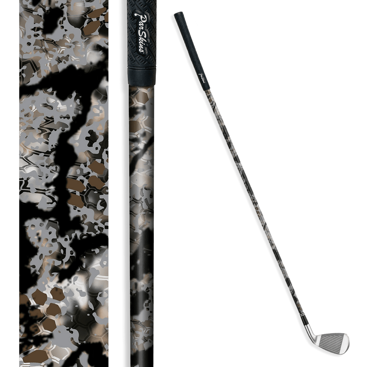 Iron + Putter Shaft Kryptek Obskura Skyfall Skin