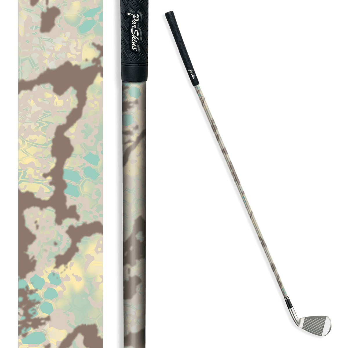 Iron + Putter Shaft Kryptek Obskura Sundarban Skin