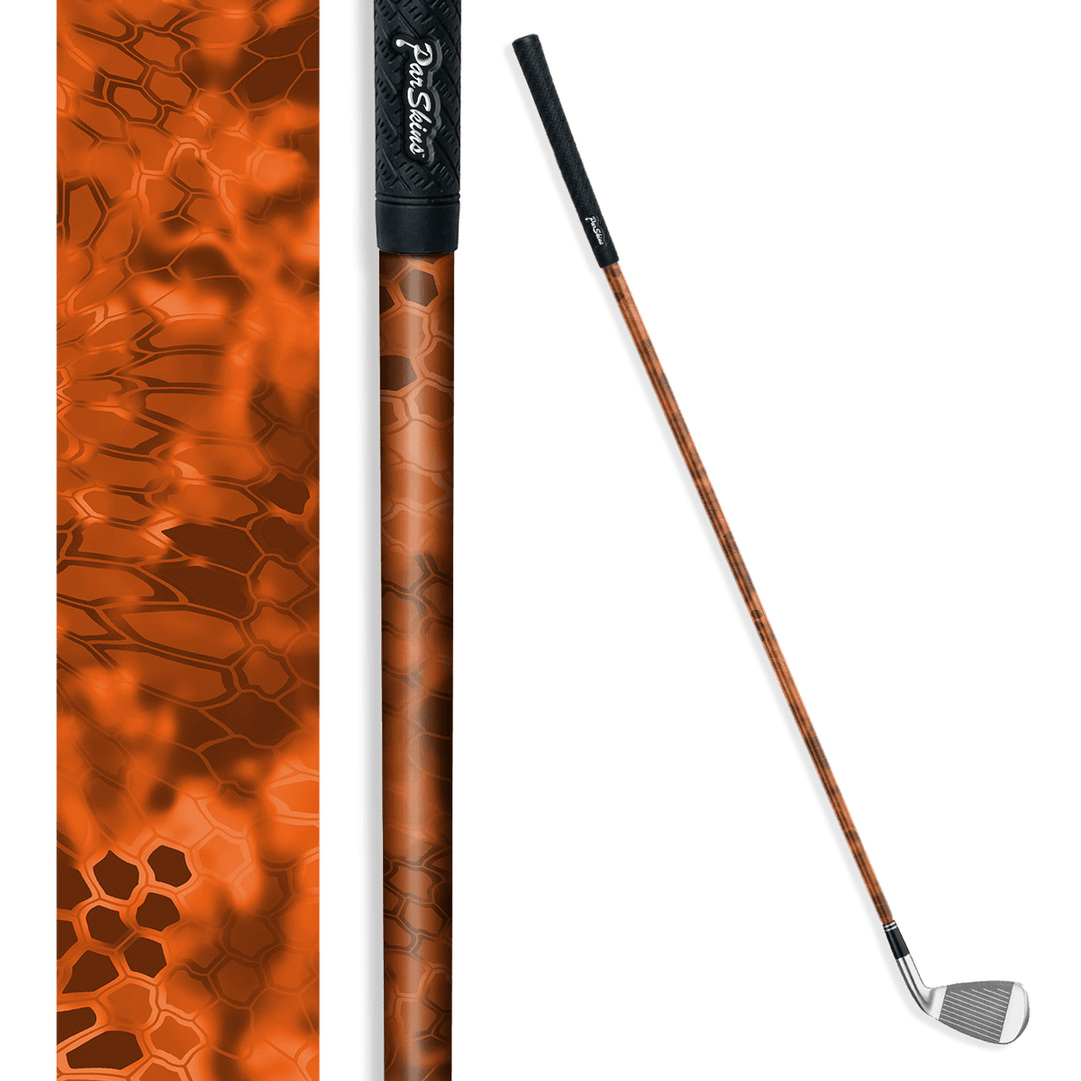 Iron + Putter Shaft Kryptek Orange Skin