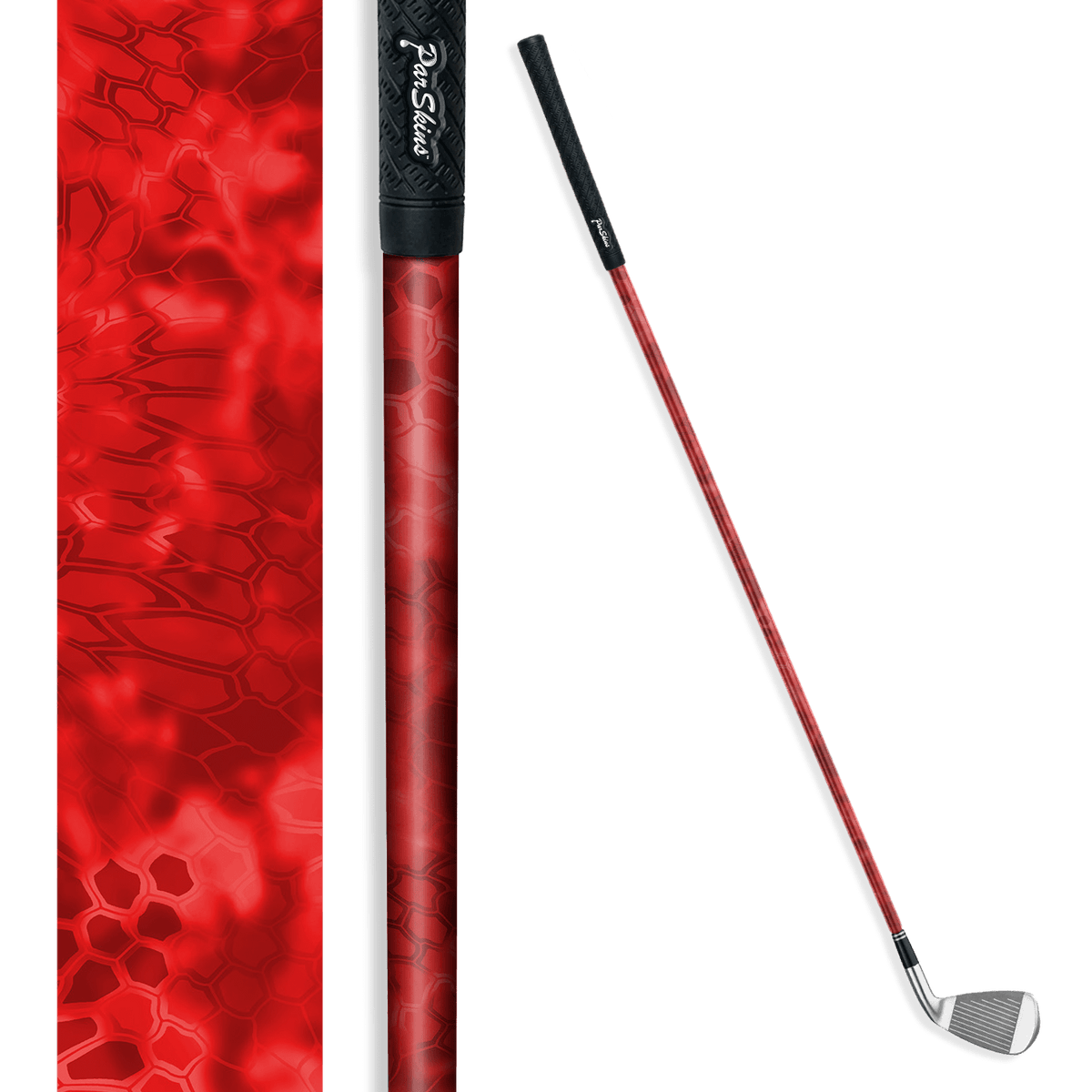 Iron + Putter Shaft Kryptek Red Skin