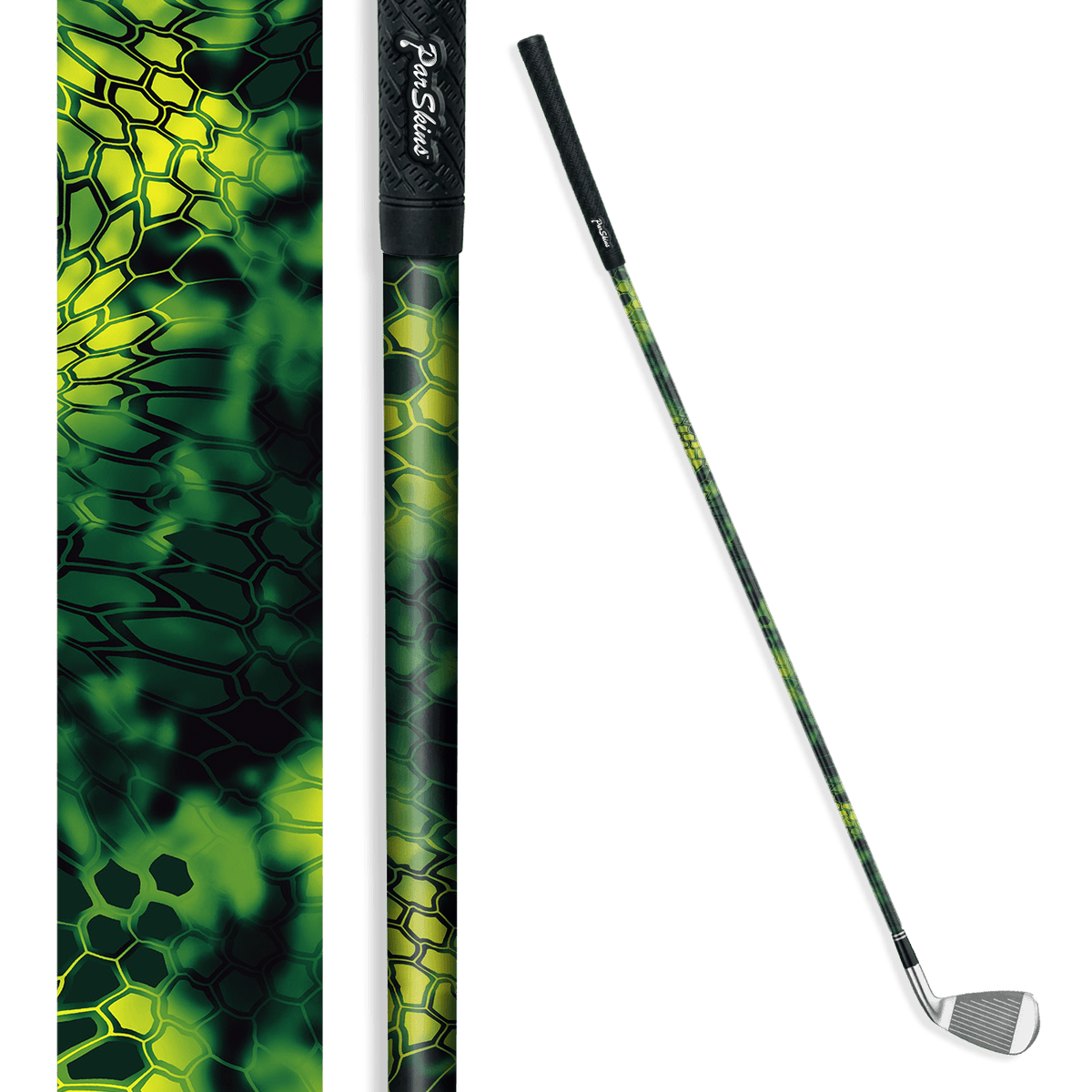 Iron + Putter Shaft Kryptek Toxic Waste Skin