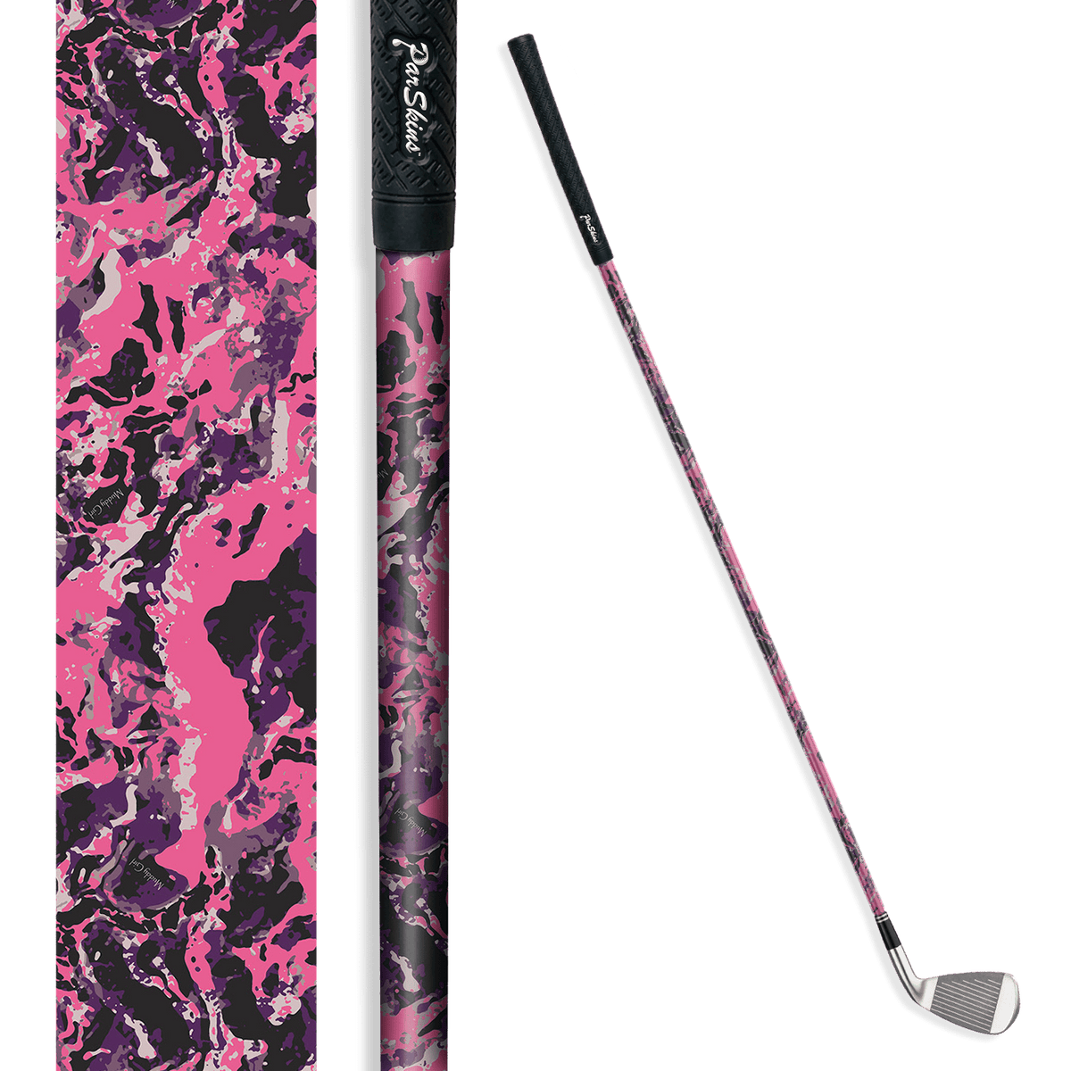 Iron + Putter Shaft Muddy Girl Flat Skin